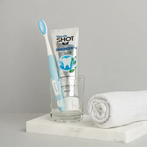 Whitening Toothpaste for Smokers from Mouth Shot – 100 ml