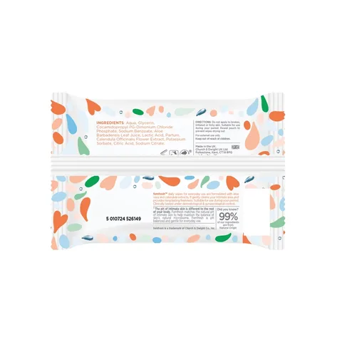 Femfresh Intimate Wipes 25 pcs