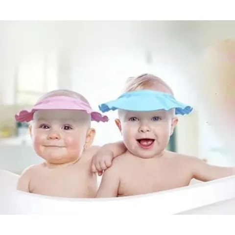 Miny Baby قبعة استحمام للأطفال من ميني بيبي، وردية