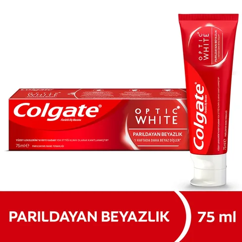 Colgate معجون أسنان كولجيت أوبتيك وايت شاينينج وايتنيس 75 مل