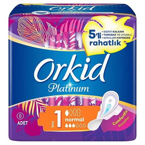 Orkid Platinum Ultra Normal 8 pcs Hygienic Pads