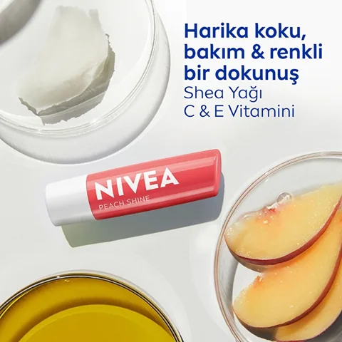 Крем для губ Nivea Персиковый 4.8 г