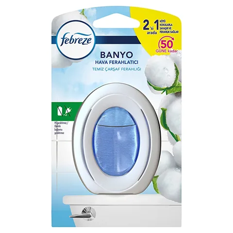Febreze Bathroom Freshener Clean Linen Freshness 7.5 ml