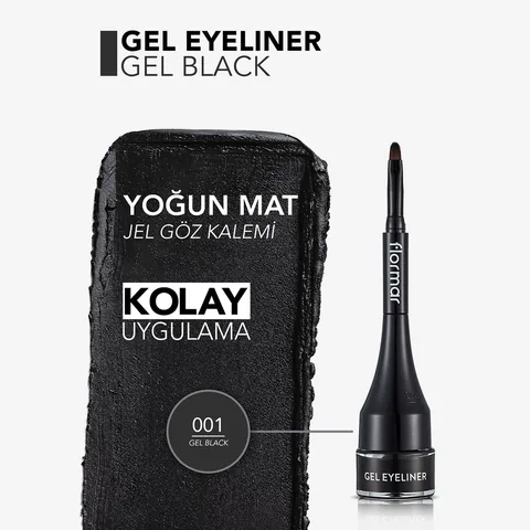 Flormar Gel Flüssigeyeliner GE01