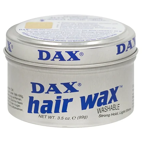 Dax شمع الشعر داكس 99 جرام تثبيت قوي، لجميع أنواع الشعر، سهل التنظيف