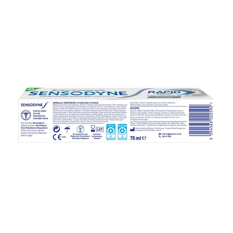 Sensodyne معجون أسنان سنسوداين سريع المفعول للتبييض 75 مل