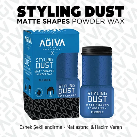 Agiva Flexible Grip 01 Mattes Puderwachs
