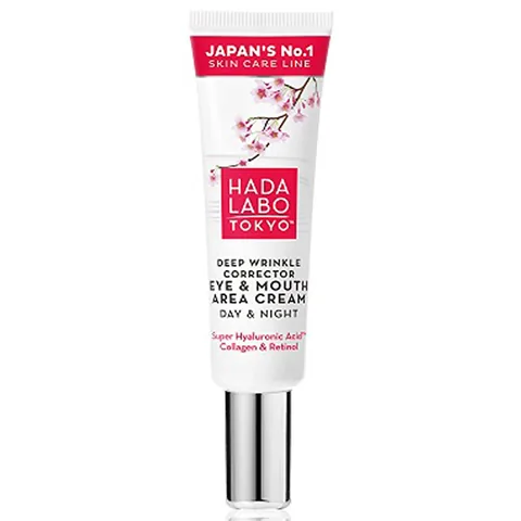 Hada Labo Tokyo Eye And Mouth Contour Anti-wrinkle Cream 15 ml