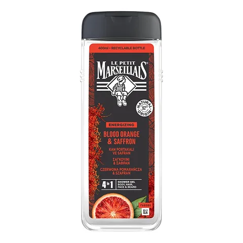 Le Petit Marseillais Shower Gel Orange & Saffron 400 ml
