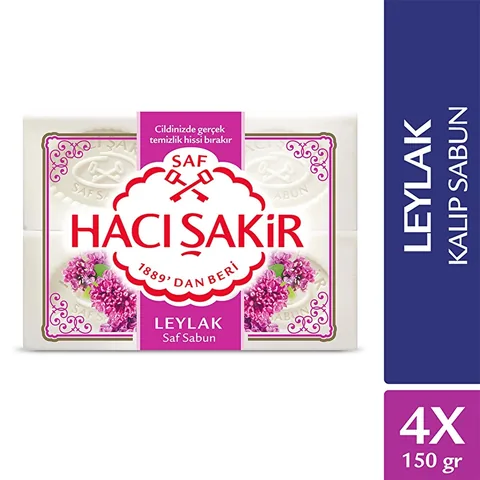 Hacı Şakir Flieder Seifenstücke - 4 x 150g