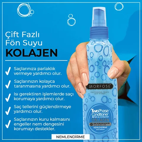 Morfose Collagen Dual Phase Blow Dry Water 220 ml