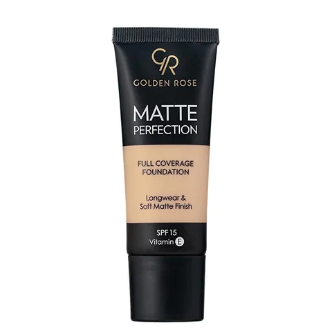 Матирующий тональный крем Golden Rose №4 Натуральный 35 мл