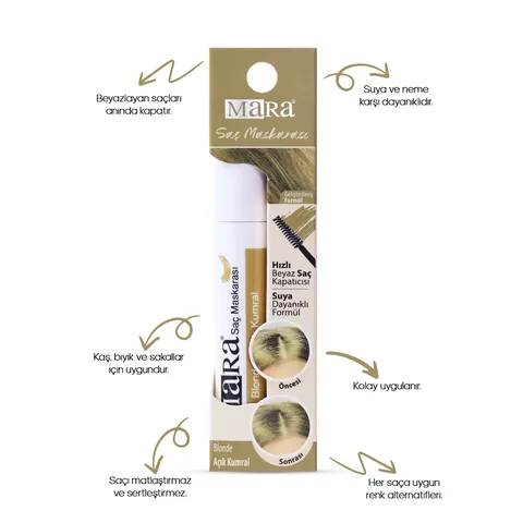 Mara Hair Mascara Light Blonde 1 pcs