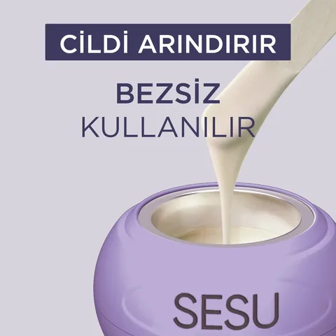 Sesu Soft Bead Wax 250g - Hypoallergen, langanhaltend glatte Haut