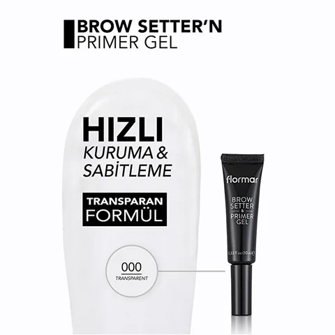 Flormar Brow Setter &amp; Primer Gel - Flawless Eyebrow Base