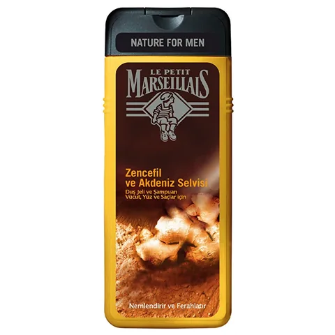 Le Petit Marseillais Shower Gel Ginger & Mediterranean Cypress 400 ml