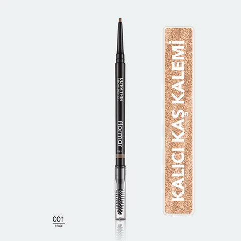 Flormar Ultra Thin Eyebrow Pencil - Lift &amp; Define, No: 001