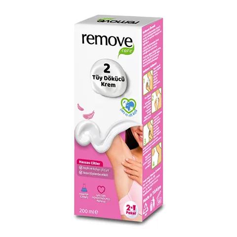 Remove Hair Removal Cream Sensitive Skin 2x100 ml