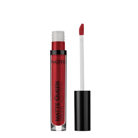 Note Matte Queen Lipstick Permanent Liquid Lipstick 15 Magestic Red 1 pcs
