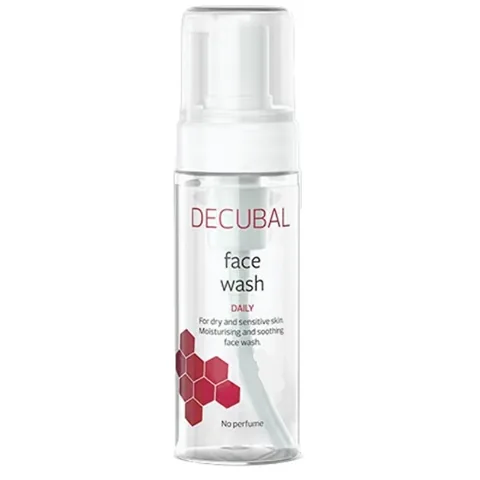 Decubal غسول الوجه الرغوي المرطب من ديكوبال للبشرة الحساسة 150 مل