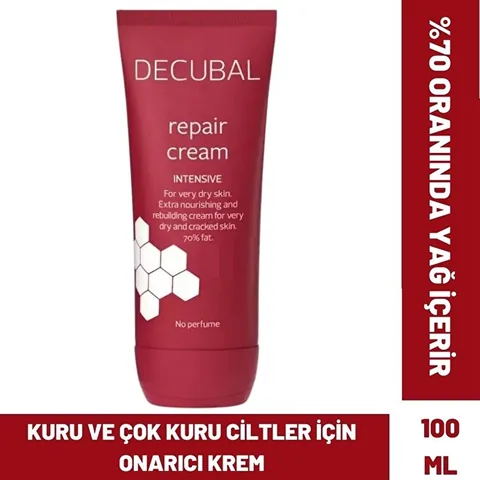 Decubal Nourishing Repair Cream for Very Dry Skin - 100ml