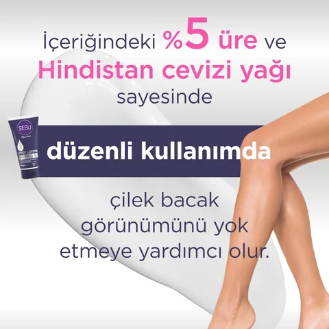 Sesu لوشن الجسم سيسو ١٧٥ مل مرطب باليوريا وزيت جوز الهند