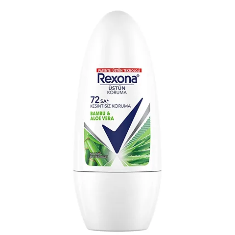 Rexona مزيل عرق ريكسونا برائحة البامبو والصبار 50 مل حماية تدوم 72 ساعة