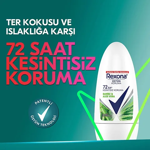 Rexona مزيل عرق ريكسونا برائحة البامبو والصبار 50 مل حماية تدوم 72 ساعة