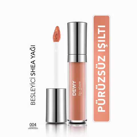 Flormar Dewy Lip Glaze Gloss - No. 004 Moisture &amp; Shine