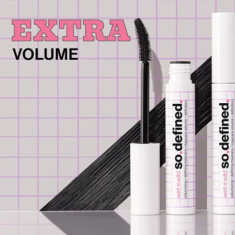 Wet n Wild ماسكارا ميجا سو ديفاين المكثفة من ويت ان وايلد مع فيتامين هـ