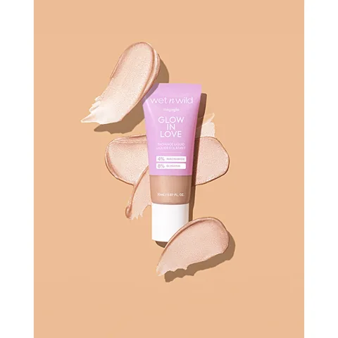 Wet n Wild سائل إضاءة ميجا جلو جلو إن لوف من ويت آند وايلد مع النياسيناميد