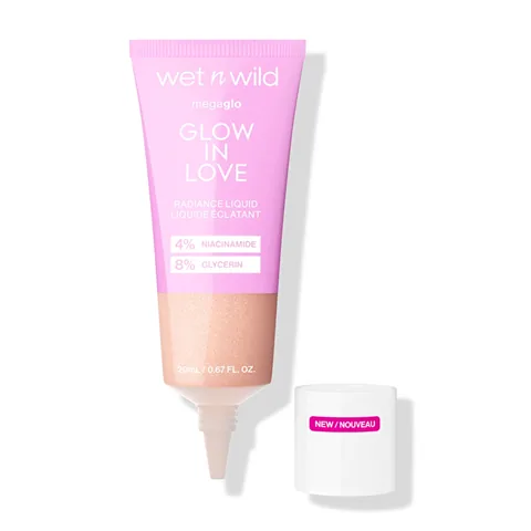 Wet n Wild سائل إضاءة ميجا جلو جلو إن لوف من ويت آند وايلد مع النياسيناميد