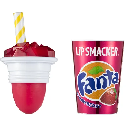 Lip Smacker Strawberry Fanta Lip Balm - Moisturizing Flavor