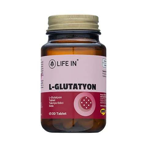 Life In Glutathione 30 таблеток – антиоксидантная поддержка и укрепление здоровья