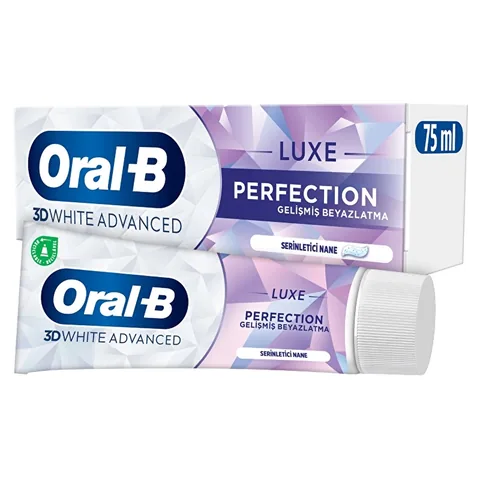 Oral-B معجون أسنان أورال-بي برو ثري دي وايت أدفانسد لوكس بيرفيكشن 75 مل