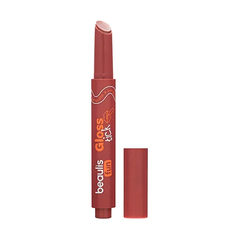 Beaulis Fun Gloss Tick Stick Lip Gloss - 114 Nude Glow Shine