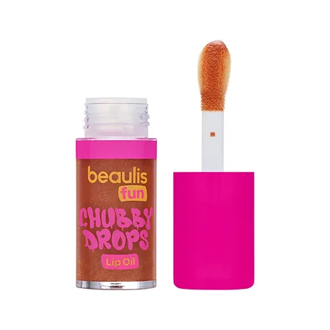Beaulis Fun Chubby Drops Lip Oil 135 Toffee Shine - Natural Glow