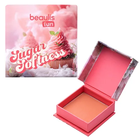 Блusher Beaulis Fun Sugar Softness 243 Кораловый Взрыв - Долговечный