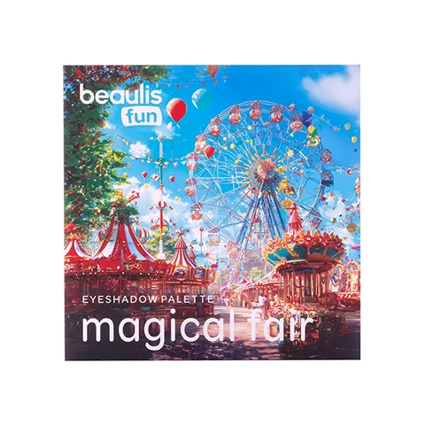 Палитра теней для век Beaulis Magical Fair 16 цветов - Радужные оттенки