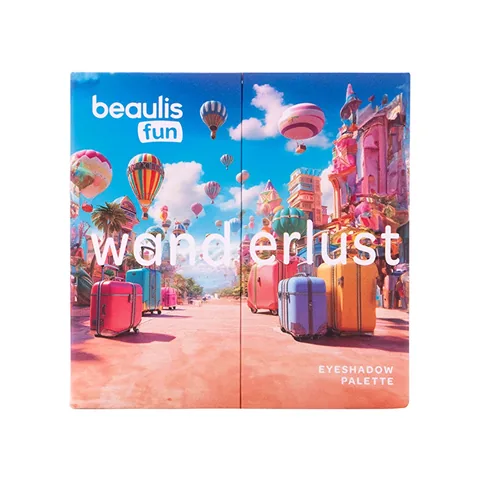 Beaulis Fun Wonderlust 9-Piece Pink Eyeshadow Palette 502