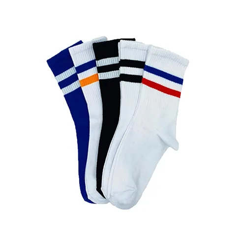 Bunte Kreismuster Socken Set - 5-teilig