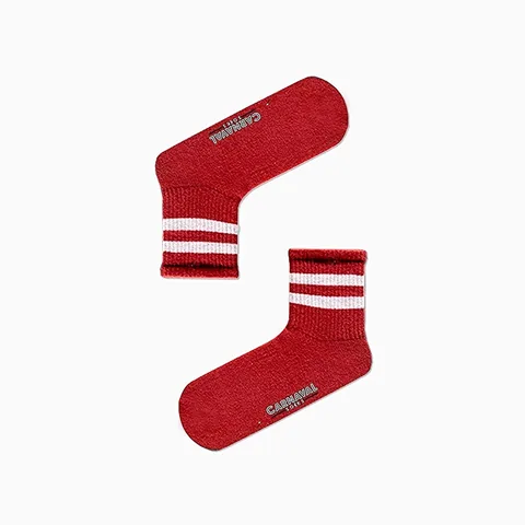 Carnaval 7-Piece Colorful Circle Patterned Socks Set