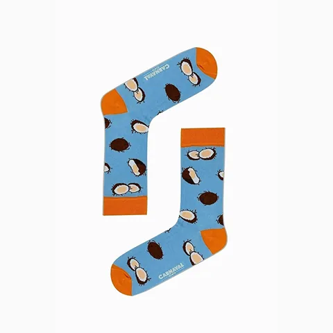 Carnaval Summer Fruits 5-Pack Cotton Patterned Socks