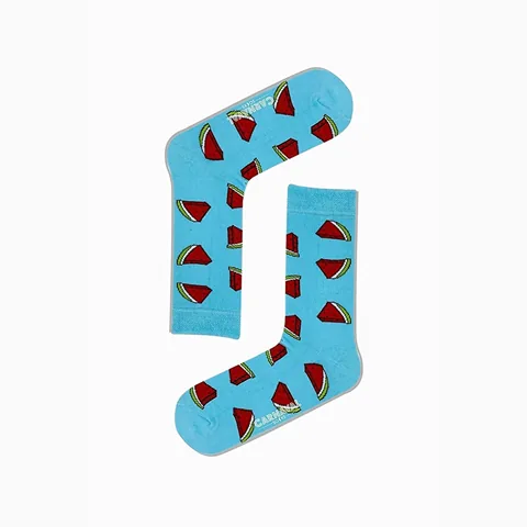 Carnaval Summer Fruits 5-Pack Cotton Patterned Socks