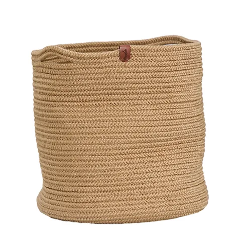 Coco Clementine Hand-Woven Jute Basket - Multi-Purpose Storage