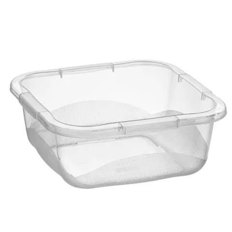 Прозрачный квадратный контейнер для еды Bee Home 3.5L - 24.5 см