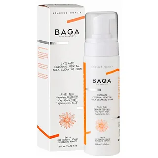 Baga Gentle Genital Cleansing Foam 200ml - pH Balanced Care
