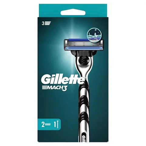 Gillette Mach3 Rasierer mit Ersatzklinge