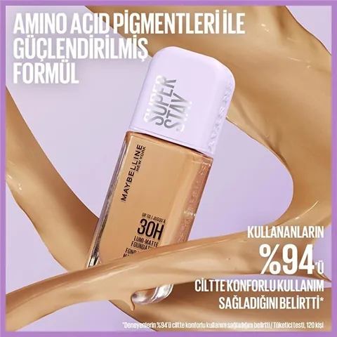 Maybelline New York Super Stay Lumi Matte Foundation 118