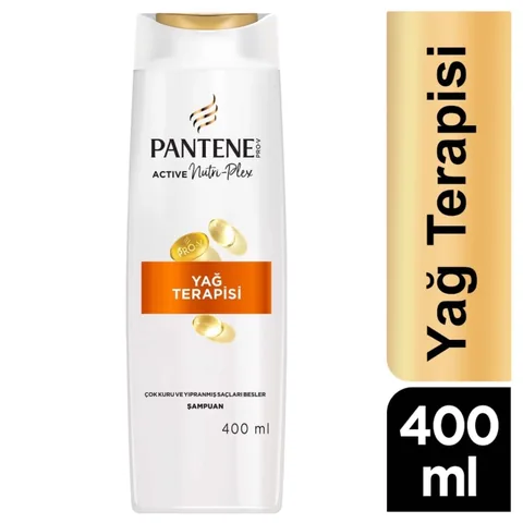Pantene شامبو بانتين لعلاج الشعر بالزيت 400 مل مغذي وخفيف الوزن